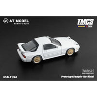 AT64005 AT MODEL 1/64 マツダ RX7 FC3S infini ホワイト /  Gold Wheel