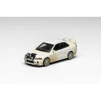 M64015 MOTORHELIX 1/64  三菱 Lancer Evolution IV  Muddy Version   with Rally Light