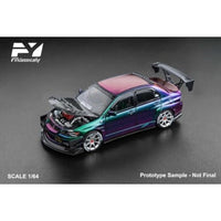 FY64103 Finclassically 1/64 三菱 Lancer Evolution 9 改 Chameleon  / carbon Bonnet ver.