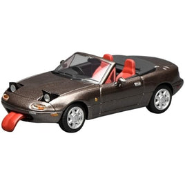 M60207L MOTORHELIX 1/64 Mazda MX-5 Miata (NA) 左ハンドル Metallic Brown