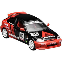 M65026 MOTORHELIX 1/64 Honda Civic TYPE R (EK9) Advan Livery