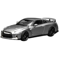 M63515 MOTORHELIX 1/64 Nissan GT-R(R35) Track Edition Engineered  by NISMO 2020 Dark Metal Gray