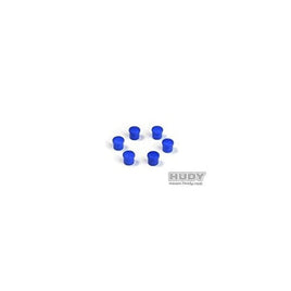 195054B# HUDY プラスティックキャップ【14mm/ブルー】