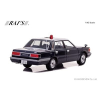 H7438504 RAI'S 1/43 日産 セドリック (YPY30改) 1985 警視庁交通部交通機動隊車両 (覆面 紺)