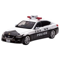 H7432007 RAI'S 1/43 日産 スカイライン GT (V37) 2020 北海道警察交通部交通機動隊車両 (625)