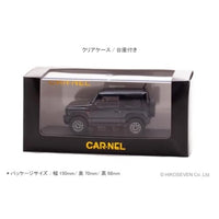 CN431814 CARNEL 1/43 スズキ ジムニー XC (JB64W) 2018 Bluish Black Pearl / Option Grill