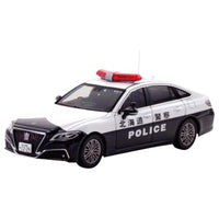 H7432302 RAI'S 1/43 トヨタ クラウン ハイブリッド (AZSH21) 2023 北海道警察高速道路交通警察隊車両 (502)