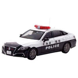 H7432302 RAI'S 1/43 トヨタ クラウン ハイブリッド (AZSH21) 2023 北海道警察高速道路交通警察隊車両 (502)