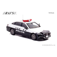 H7432302 RAI'S 1/43 トヨタ クラウン ハイブリッド (AZSH21) 2023 北海道警察高速道路交通警察隊車両 (502)