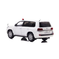 H7431807 RAI'S 1/43 トヨタ ランドクルーザー AX (URJ202) 2018 宮崎県警察交通部交通指導課暴走族対策室車両 (白)