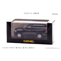 CN431505 CARNEL 1/43 トヨタ ランドクルーザー AX G selection (URJ202) 2015 Black