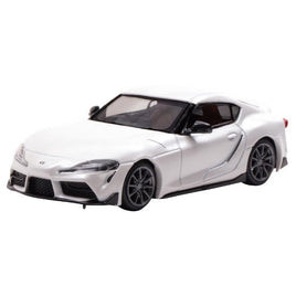 CN640038 CARNEL 1/64 トヨタ スープラ RZ 'Matte White Edition' 2022 Matte Avalanche White Metallic