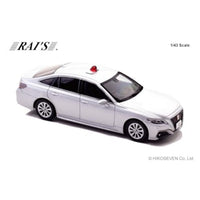 H7432209 RAI'S 1/43 トヨタ クラウン (ARS220) 2022 兵庫県警察交通部交通機動隊車両 (覆面 銀)