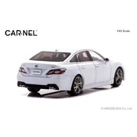 CN432005 CARNEL 1/43 トヨタ クラウン ハイブリッド 3.5 RS Advance (GWS224) 2020 Precious White Pearl