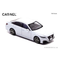 CN432005 CARNEL 1/43 トヨタ クラウン ハイブリッド 3.5 RS Advance (GWS224) 2020 Precious White Pearl