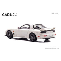 CN430003 CARNEL 1/43 マツダ RX-7 Type RZ (FD3S) 2000 Snow White Pearl Mica