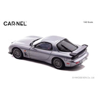 CN430205 CARNEL 1/43 マツダ RX-7 Spirit R Type A (FD3S) 2002 Titanium Gray Metallic