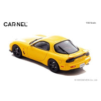 CN439701 CARNEL 1/43 マツダ RX-7 Type RS-R (FD3S) 1997 Sunburst Yellow
