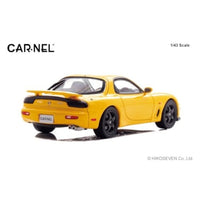 CN439701 CARNEL 1/43 マツダ RX-7 Type RS-R (FD3S) 1997 Sunburst Yellow