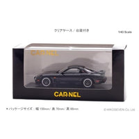 CN439813 CARNEL 1/43 マツダ RX-7 Type RZ (FD3S) 1998 Brilliant Black