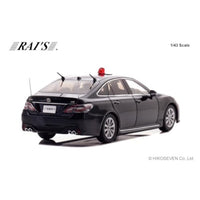 H7432202 RAI'S 1/43 トヨタ クラウン (ARS220) 2022 警察本部警備部要人警護車両