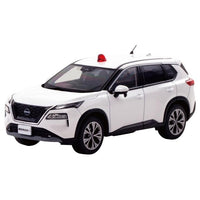 H7432212 RAI'S 1/43 日産 エクストレイル S e-4ORCE (T33) 2022 警察本部刑事部機動捜査隊車両 (白)