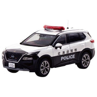 H7432304 RAI'S 1/43 日産 エクストレイル S e-4ORCE (T33) 2023 北海道警察高速道路交通警察隊車両