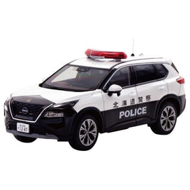 H7432304 RAI'S 1/43 日産 エクストレイル S e-4ORCE (T33) 2023 北海道警察高速道路交通警察隊車両