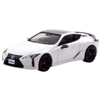 CN640043 CARNEL 1/64 レクサス LC500 'AVIATION' 2021 White Nova Glass Flake
