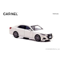 CN640047 CARNEL 1/64 トヨタ クラウン アスリート S 2015 White Pearl Crystal Shine