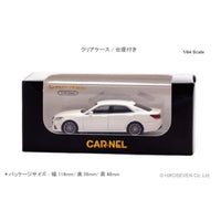 CN640047 CARNEL 1/64 トヨタ クラウン アスリート S 2015 White Pearl Crystal Shine