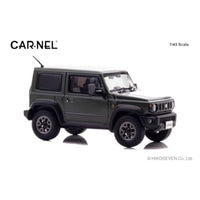 CN431818 CARNEL 1/43 スズキ ジムニー シエラ JC (JB74W) 2018 Jungle Green