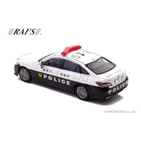 H7432307 RAI'S 1/43 トヨタ クラウン ハイブリッド (AZSH21) 2023 神奈川県警察高速道路交通警察隊車両 (571)