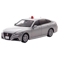 H7432308 RAI'S 1/43 トヨタ クラウン (ARS220) 2023 北海道警察交通部交通機動隊車両 (覆面 / グレー)