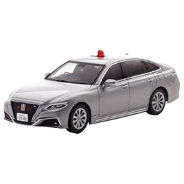 H7432308 RAI'S 1/43 トヨタ クラウン (ARS220) 2023 北海道警察交通部交通機動隊車両 (覆面 / グレー)
