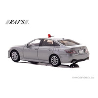 H7432308 RAI'S 1/43 トヨタ クラウン (ARS220) 2023 北海道警察交通部交通機動隊車両 (覆面 / グレー)