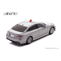 H7432308 RAI'S 1/43 トヨタ クラウン (ARS220) 2023 北海道警察交通部交通機動隊車両 (覆面 / グレー)