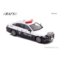 H7432402 RAI'S 1/43 トヨタ クラウン ハイブリッド (AZSH21) 2024 京都府警察交通部交通機動隊車両 (K02)