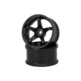 GD054 N-Type Drift Wheel High Traction/+6/Black