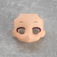 ねんどろいどどーる かすたむフェイスパーツ ジト目:メイク有り(peach)