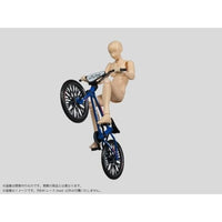 フィギュアのスポーツ BMX レース blue