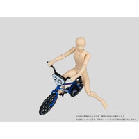 フィギュアのスポーツ BMX レース blue