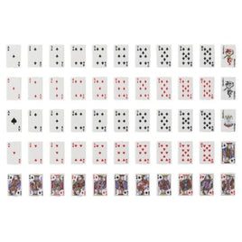 フィギュアの遊び トランプ