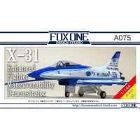 FXNA075  フォックスワンデザイン 1/144 X-31 機動性向上実験機