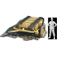 FRE16003SP フリーダムモデルキット 1/16 Sd.Kfz.302 ゴリアテ 軽爆薬運搬車輌 & カートセットw/ドイツ兵 '観察中'フィギュア1944年