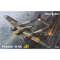 MKR48-016+ ミクロミル 1/48 フォッカー G-ⅠA スーパーディテール  リミテッドエディション
