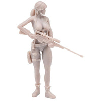 LIANG-F004 リアンモデル 1/35 スナイパーガール (3Dプリンター製)
