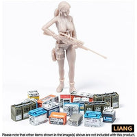 LIANG-F004 リアンモデル 1/35 スナイパーガール (3Dプリンター製)