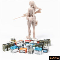 LIANG-F004 リアンモデル 1/35 スナイパーガール (3Dプリンター製)