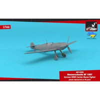 AMR14309 アーモリー  1/144 メッサーシュミット Bf109T 艦上戦闘機 デュアルコンボ